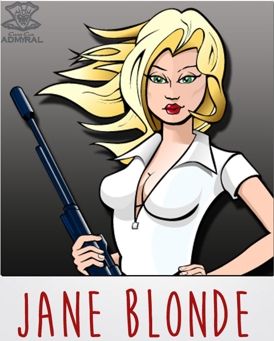 Agent Jane Blonde. 