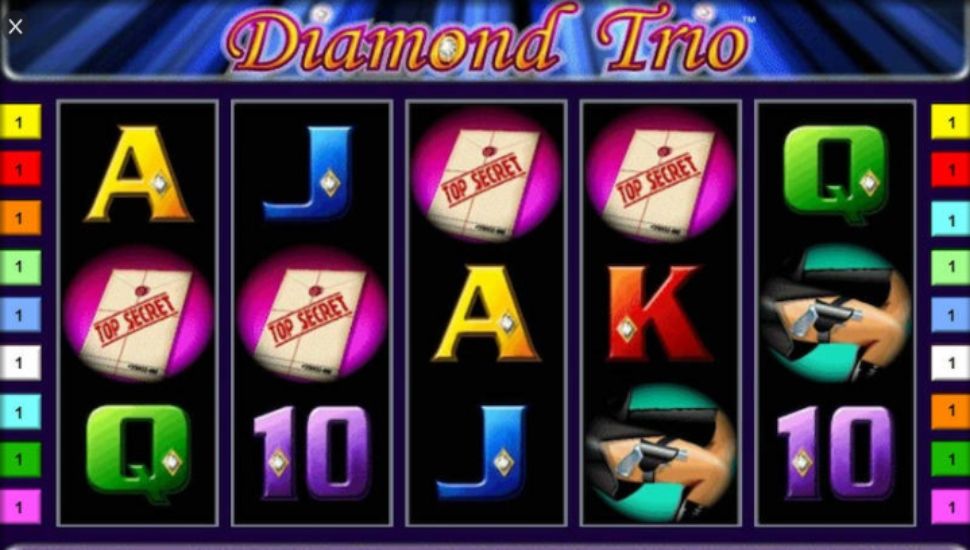 Игровой Автомат Diamond Trio онлайн. 