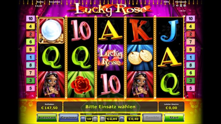 Lucky Rose Deluxe играть бесплатно онлайн. 